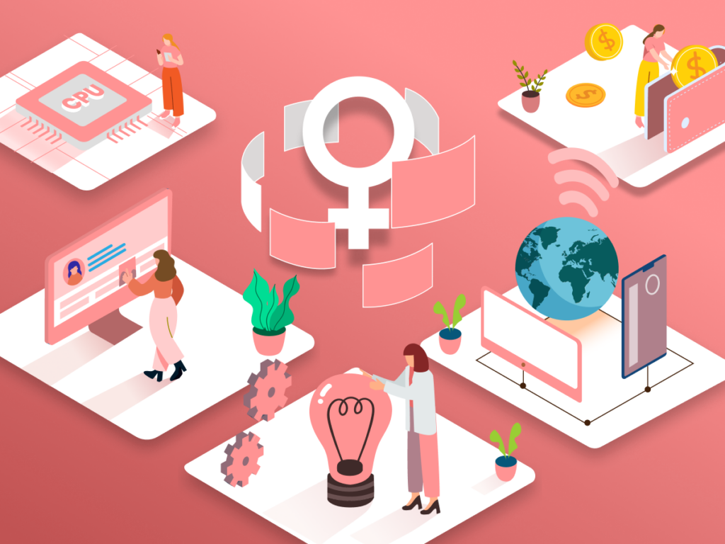 Urheber: please Frauen in der Technikbranche
